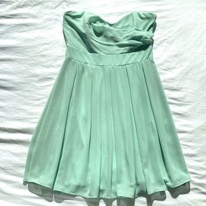 TFNC London mint green mini dress